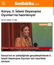 Konya səfəri: Könül Nurullayeva Türkiyənin nüfuzlu KİV-lərinə açıqlama verib