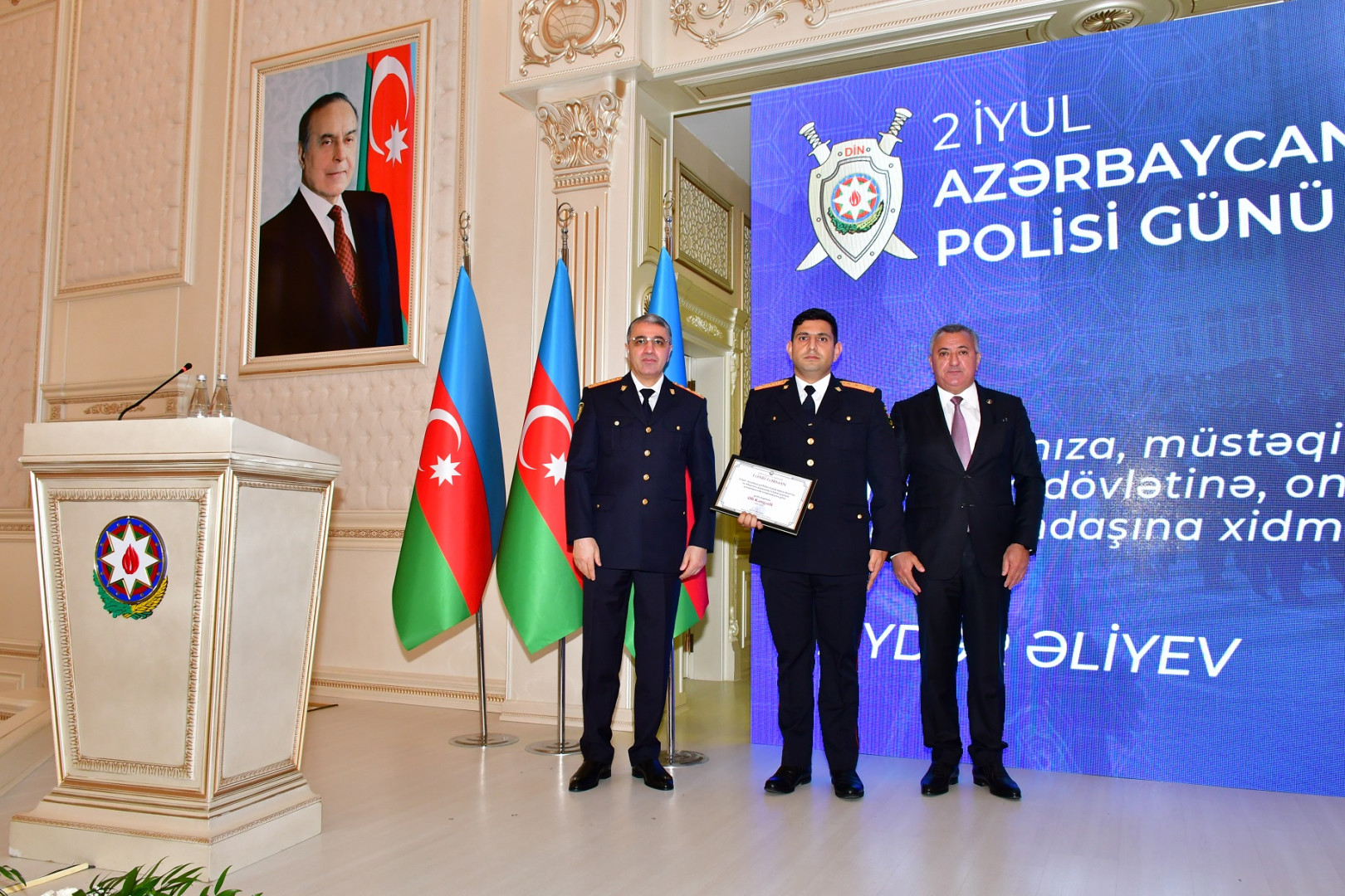 Abşeron rayonunda "2 iyul – Azərbaycan Polisi Günü" qeyd edilib