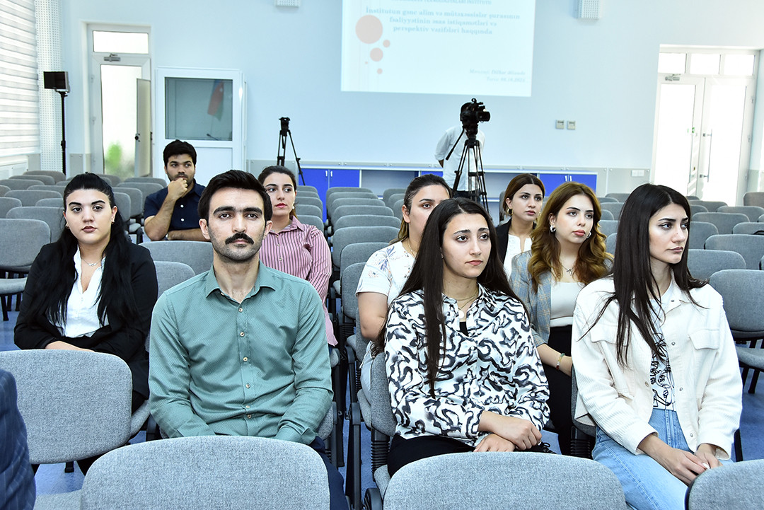 İnformasiya Texnologiyaları İnstitutunun Gənc Alim və Mütəxəssislər Şurasının fəaliyyətinin gücləndirilməsinə dair müzakirələr aparılıb