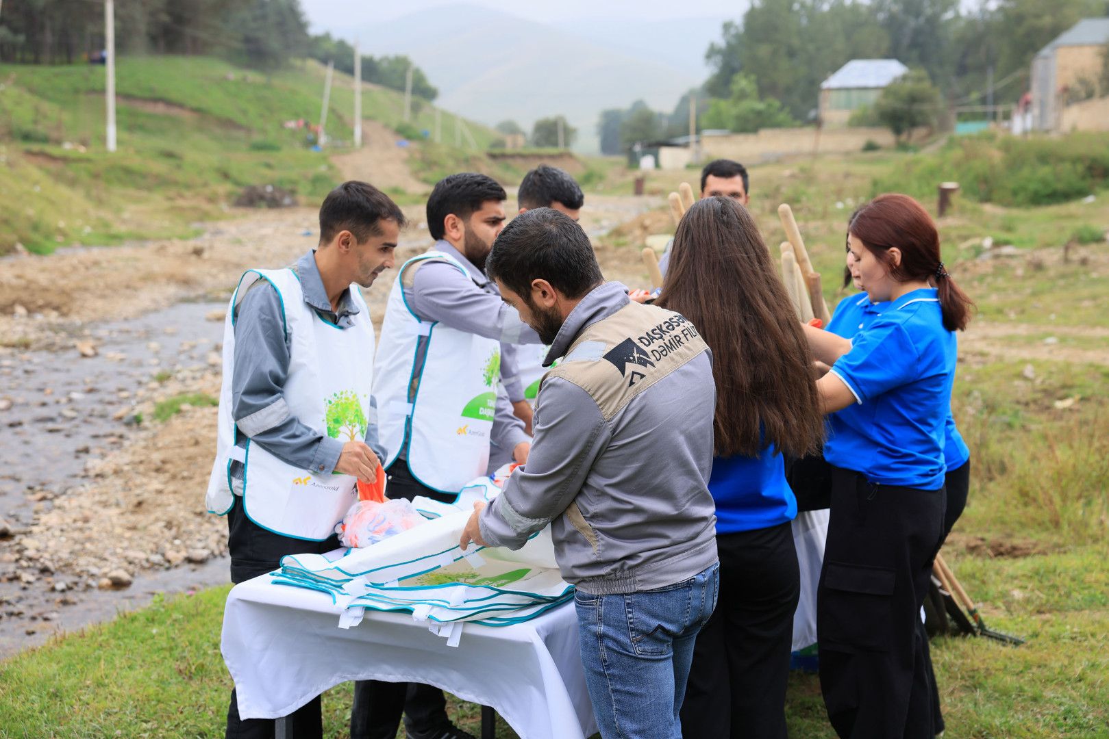 "Təmiz Daşkəsən" layihəsi çərçivəsində növbəti ekoloji aksiya təşkil edilib