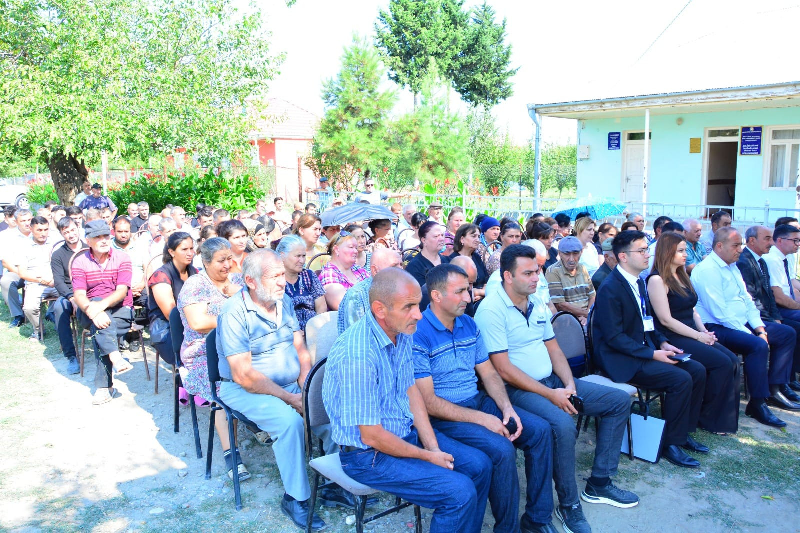 108 saylı Ağstafa Seçki dairəsindən deputatlığa namizəd seçicilərlə görüşüb