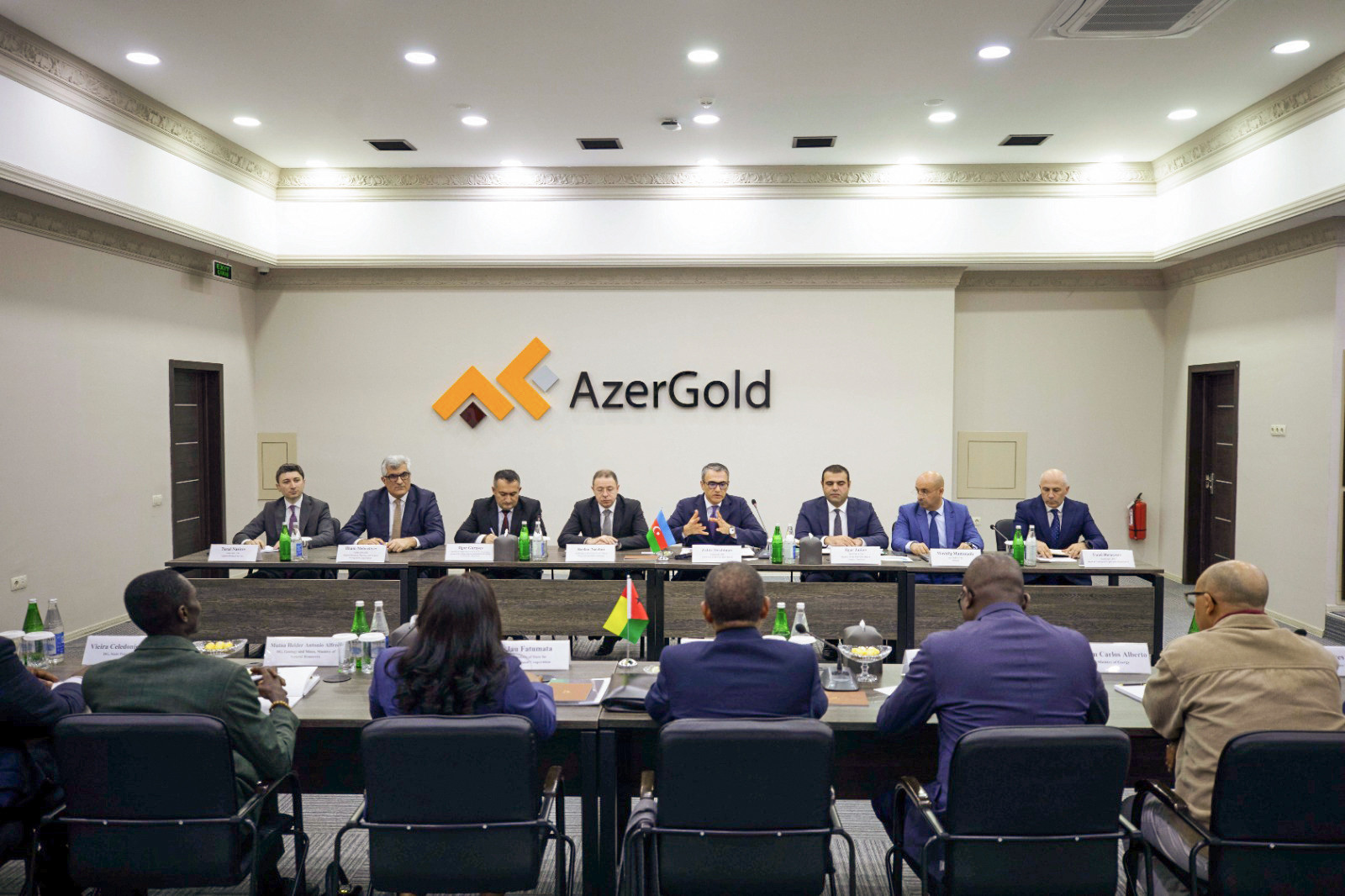 "AzerGold" QSC-də Qvineya-Bisau Respublikasının nümayəndə heyəti ilə görüş keçirilib