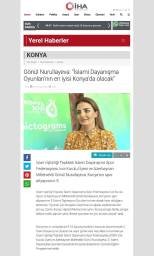 Konya səfəri: Könül Nurullayeva Türkiyənin nüfuzlu KİV-lərinə açıqlama verib