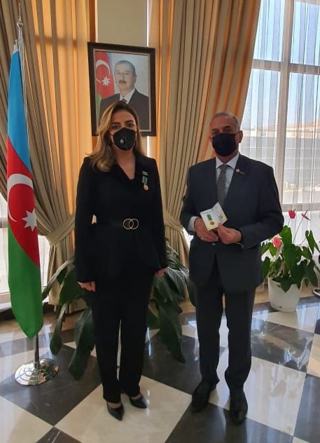 Könül Nurullayevaya “Vətənpərvərlik işində xidmətlərinə görə" medalı təqdim olunub