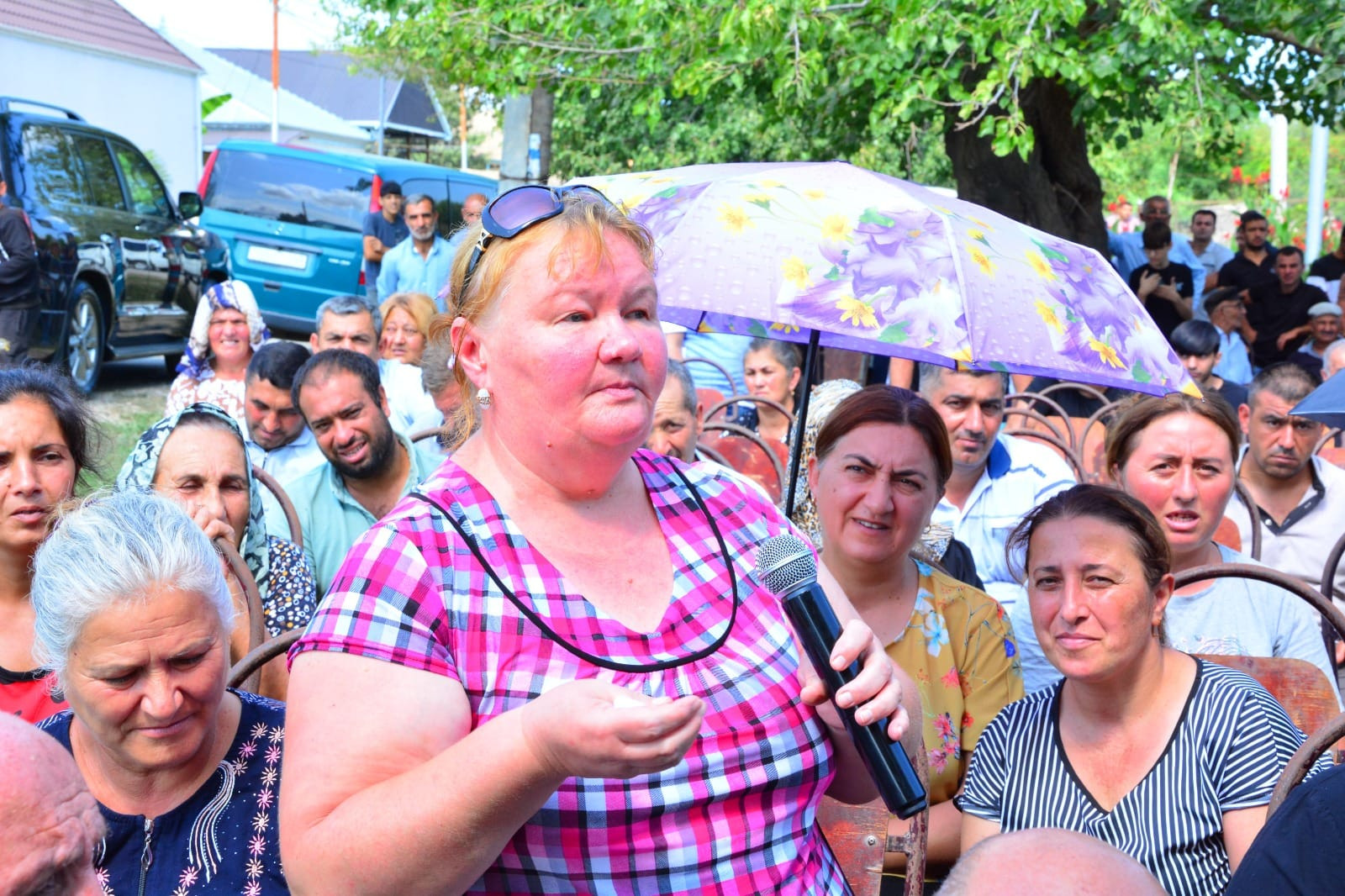 108 saylı Ağstafa Seçki dairəsindən deputatlığa namizəd seçicilərlə görüşüb