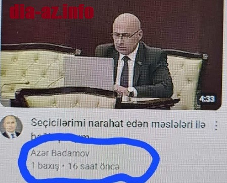 Badamovun dövlətə dəhşətli xidməti: 16 saata bir “tık”...