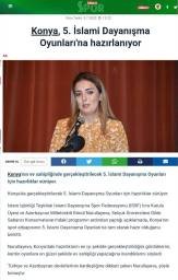 Konya səfəri: Könül Nurullayeva Türkiyənin nüfuzlu KİV-lərinə açıqlama verib