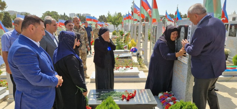 İmamverdi İsmayılov şəhidləri ziyarət etdi, Zəngilan və Qubadlıdan olan şəhid ailələri və qazilərlə görüşdü