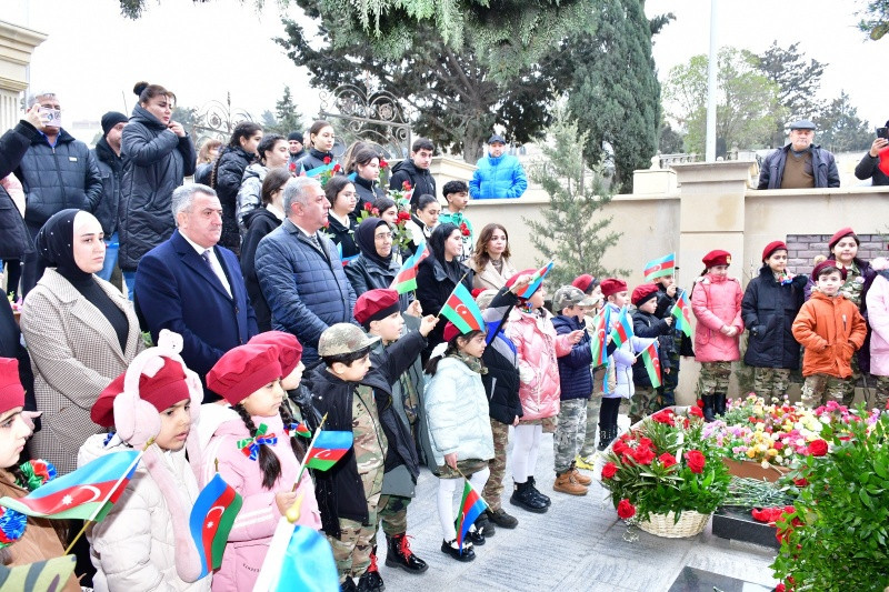 Abşeron rayonunda Vətən Müharibəsi Qəhrəmanının 35-ci il dönümü...