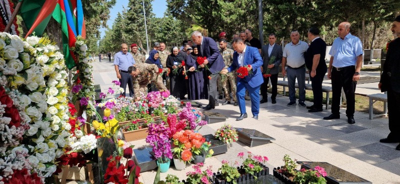 İmamverdi İsmayılov şəhidləri ziyarət etdi, Zəngilan və Qubadlıdan olan şəhid ailələri və qazilərlə görüşdü