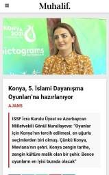 Konya səfəri: Könül Nurullayeva Türkiyənin nüfuzlu KİV-lərinə açıqlama verib